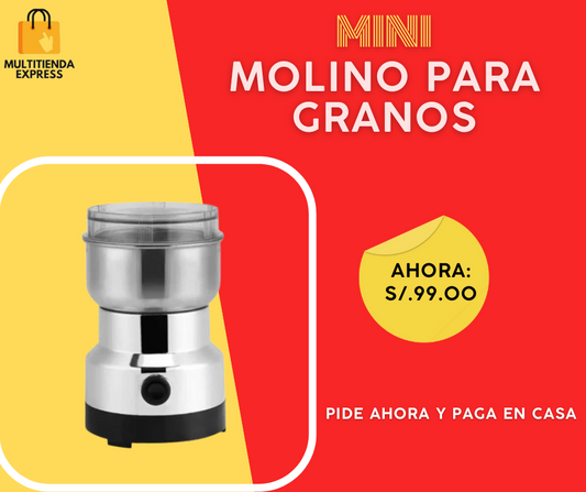 MINI MOLINO PARA GRANOS